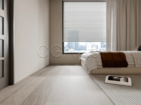 Modern bedroom 27 3D Model