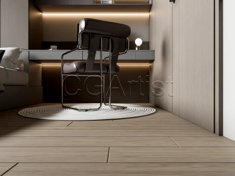 Modern bedroom 28 3D Model