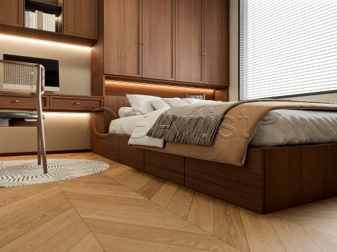 Modern bedroom 29 3D Model