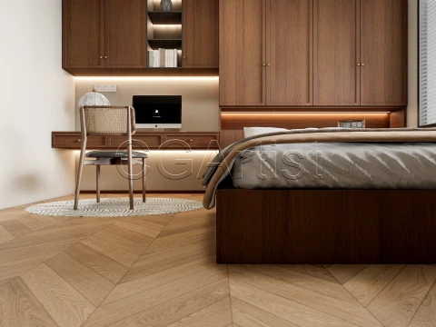 Modern bedroom 29 3D Model