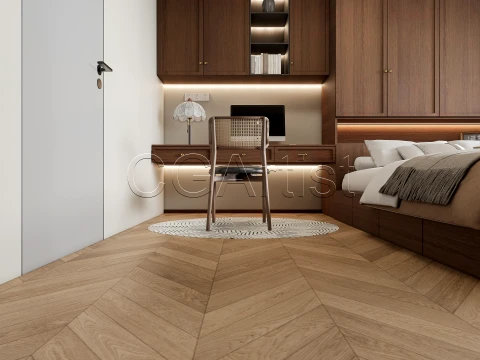 Modern bedroom 29 3D Model