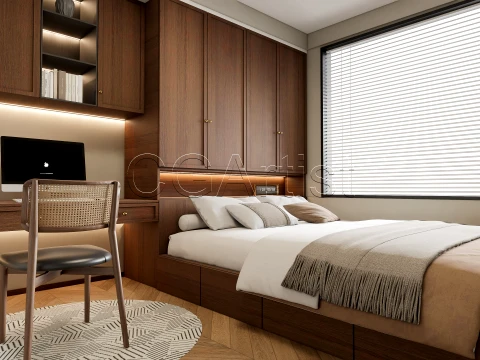 Modern bedroom 29 3D Model