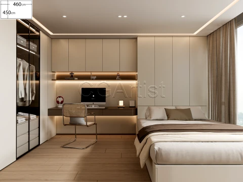 dormitorio moderno 30 Modelo 3D