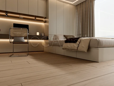 Modern bedroom 30 3D Model