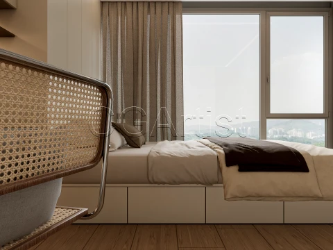 Modern bedroom 30 3D Model