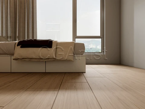 Modern bedroom 30 3D Model