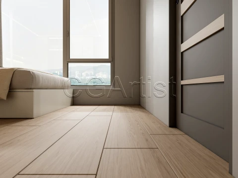 Modern bedroom 30 3D Model