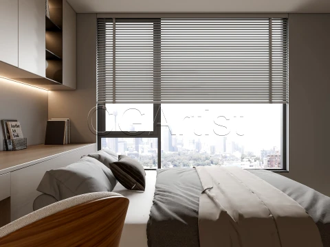 Modern bedroom 31 3D Model