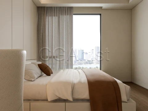 Modern bedroom 33 3D Model