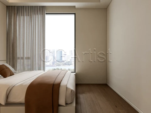 Modern bedroom 33 3D Model