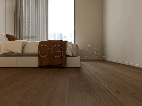 Modern bedroom 33 3D Model