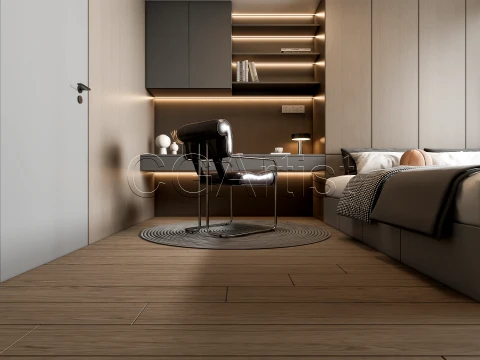 Modern bedroom 34 3D Model