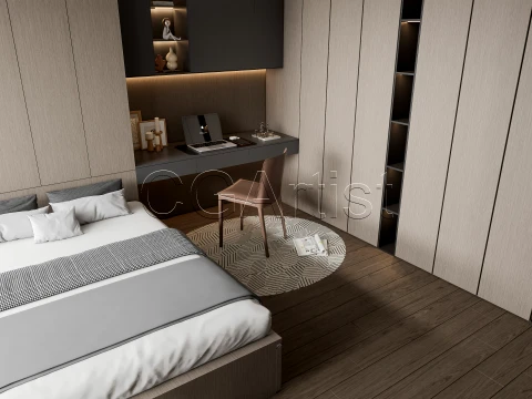 Modern bedroom 35 3D Model