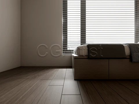Modern bedroom 35 3D Model