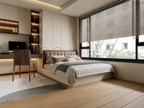 Modern bedroom 36 3D Model