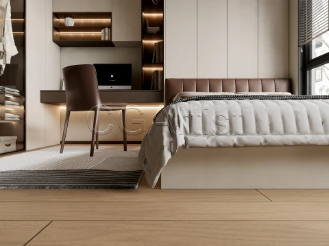 Modern bedroom 36 3D Model