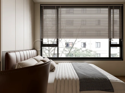 Modern bedroom 36 3D Model