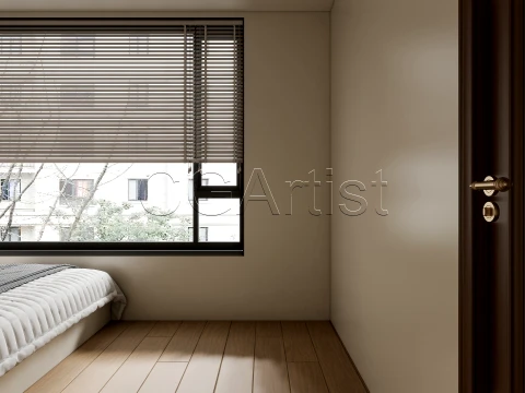Modern bedroom 36 3D Model