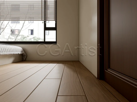 Modern bedroom 36 3D Model