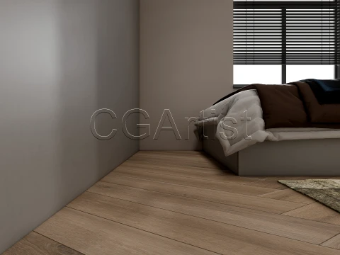 Modern bedroom 38 3D Model