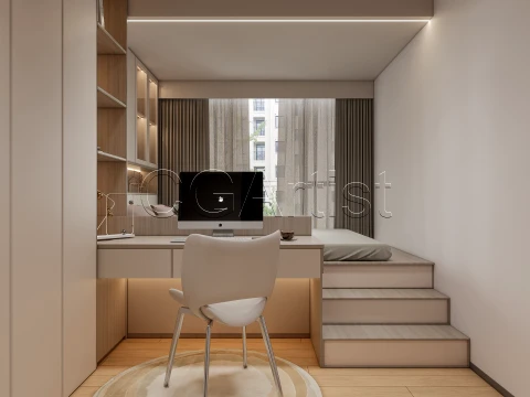 Modern bedroom 40 3D Model