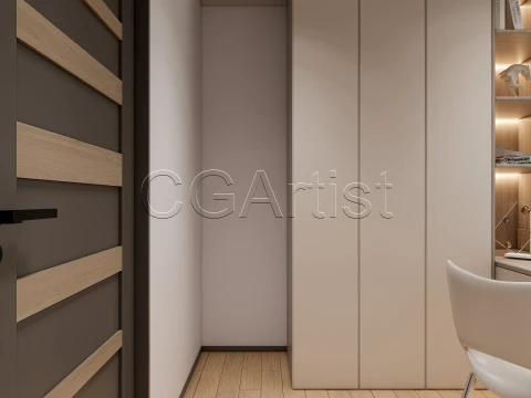 Modern bedroom 40 3D Model
