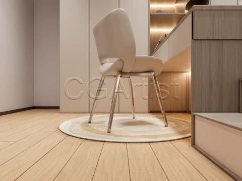 Modern bedroom 40 3D Model