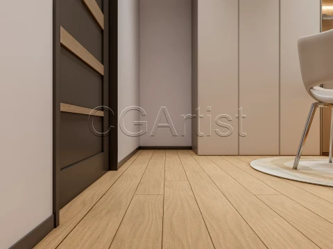 Modern bedroom 40 3D Model
