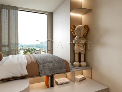 Modern bedroom 41 3D Model