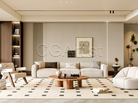 Living room 1 3D Model
