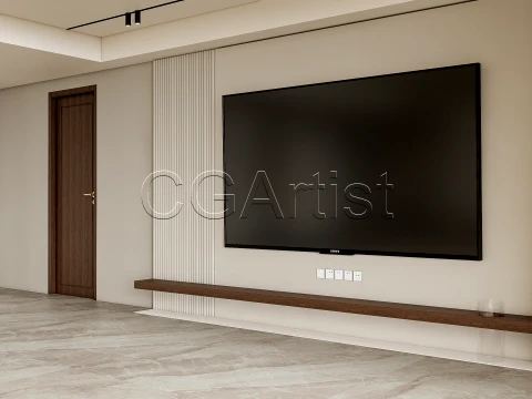Living room 1 3D Model