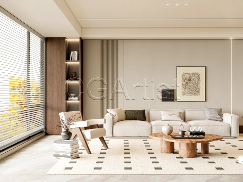 Living room 1 3D Model