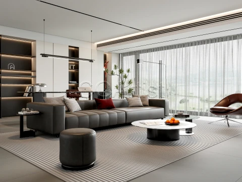 Living room 2 3D Model