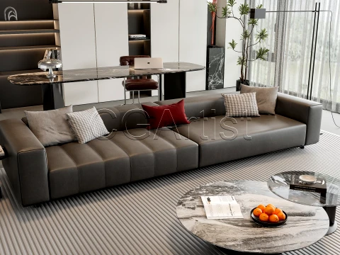 Living room 2 3D Model