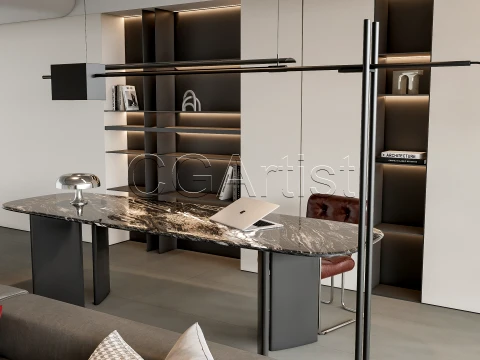 Living room 2 3D Model