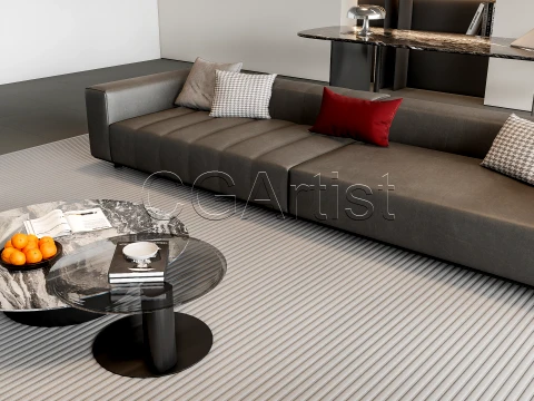 Living room 2 3D Model