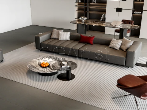Living room 2 3D Model