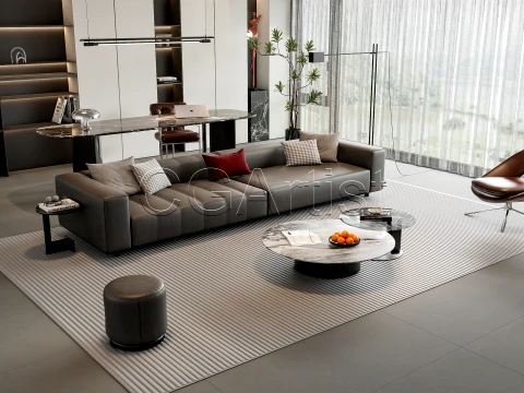 Living room 2 3D Model