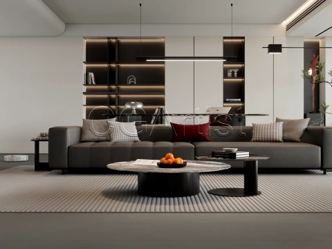 Living room 2 3D Model
