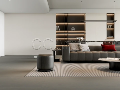 Living room 2 3D Model