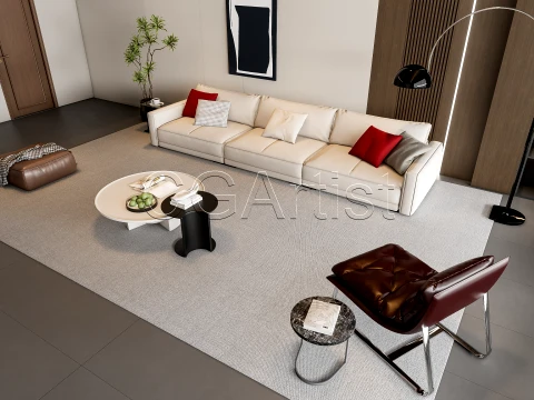 Living room 3 3D Model