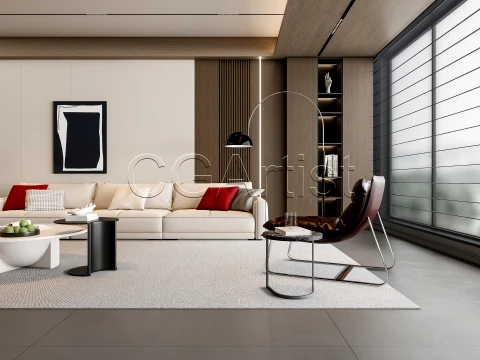 Living room 3 3D Model