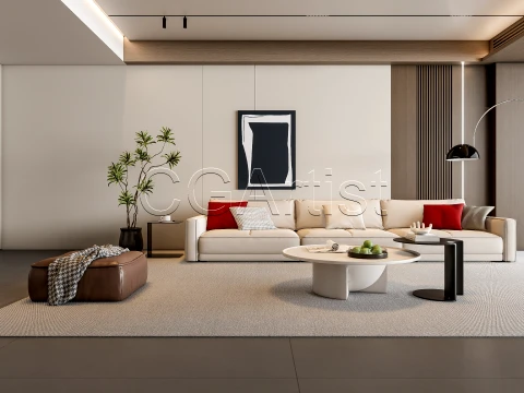 Living room 3 3D Model
