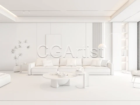 Living room 3 3D Model