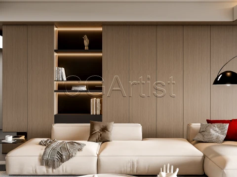 Living room 4 3D Model