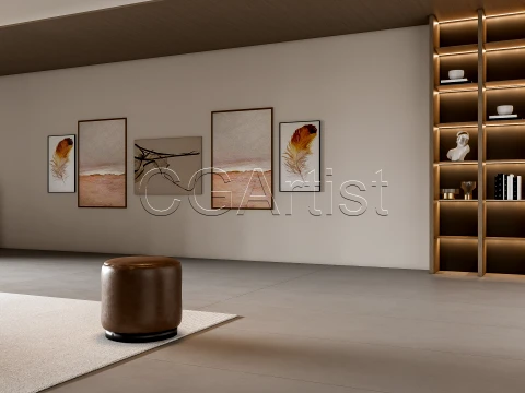 Living room 4 3D Model