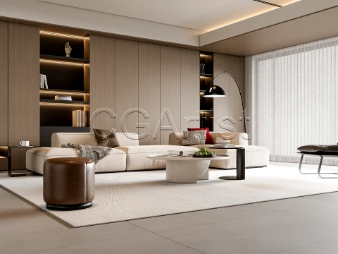 Living room 4 3D Model