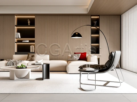 Living room 4 3D Model