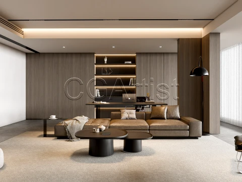 Living room 5 3D Model