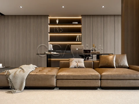 Living room 5 3D Model